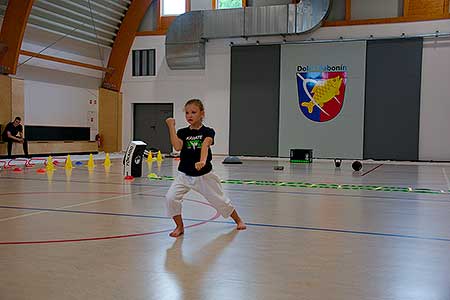 Den otevřených dveří sportovně kulturního centra a rozloučení se školou, Dolní Třebonín 24. 6. 2023, foto: Jan Švec