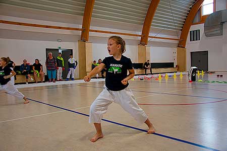 Den otevřených dveří sportovně kulturního centra a rozloučení se školou, Dolní Třebonín 24. 6. 2023, foto: Jan Švec