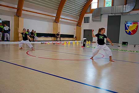 Den otevřených dveří sportovně kulturního centra a rozloučení se školou, Dolní Třebonín 24. 6. 2023, foto: Jan Švec