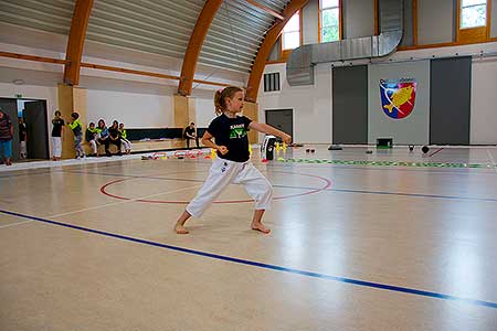 Den otevřených dveří sportovně kulturního centra a rozloučení se školou, Dolní Třebonín 24. 6. 2023, foto: Jan Švec