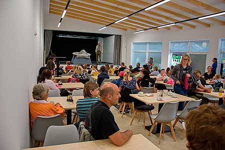 Den otevřených dveří sportovně kulturního centra a rozloučení se školou, Dolní Třebonín 24. 6. 2023, foto: Jan Švec