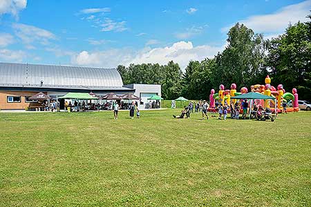 Den otevřených dveří sportovně kulturního centra a rozloučení se školou, Dolní Třebonín 24. 6. 2023, foto: Jan Švec