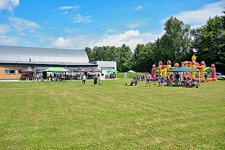 Den otevřených dveří sportovně kulturního centra a rozloučení se školou, Dolní Třebonín 24. 6. 2023, foto: Jan Švec