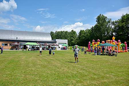 Den otevřených dveří sportovně kulturního centra a rozloučení se školou, Dolní Třebonín 24. 6. 2023, foto: Jan Švec