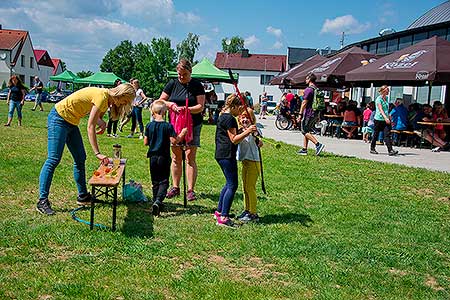 Den otevřených dveří sportovně kulturního centra a rozloučení se školou, Dolní Třebonín 24. 6. 2023, foto: Jan Švec