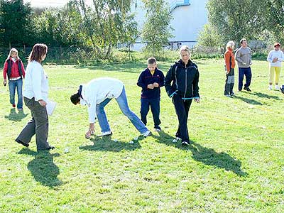 1. ročník Třebonín Petanque Open 2007, 29. září 2007, foto: Jan Švec