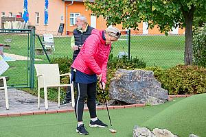 Podzimní adventure minigolf open, Hluboká nad Vltavou 15. října 2023, foto: Jan Švec