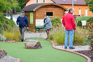 Podzimní adventure minigolf open, Hluboká nad Vltavou 15. října 2023, foto: Jan Švec