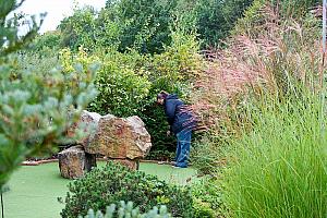 Podzimní adventure minigolf open, Hluboká nad Vltavou 15. října 2023, foto: Jan Švec