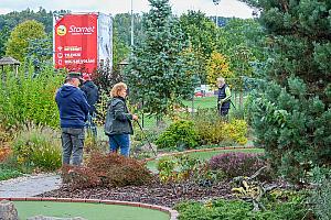 Podzimní adventure minigolf open, Hluboká nad Vltavou 15. října 2023, foto: Jan Švec