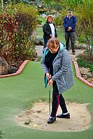 Podzimní adventure minigolf open, Hluboká nad Vltavou 15. října 2023, foto: Jan Švec