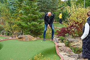 Podzimní adventure minigolf open, Hluboká nad Vltavou 15. října 2023, foto: Jan Švec