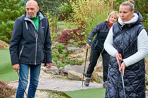 Podzimní adventure minigolf open, Hluboká nad Vltavou 15. října 2023, foto: Jan Švec