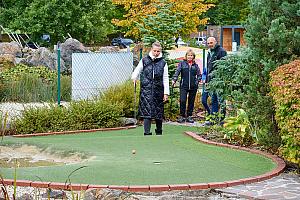 Podzimní adventure minigolf open, Hluboká nad Vltavou 15. října 2023, foto: Jan Švec