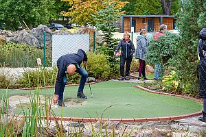 Podzimní adventure minigolf open, Hluboká nad Vltavou 15. října 2023, foto: Jan Švec