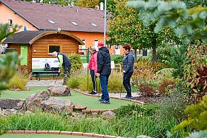 Podzimní adventure minigolf open, Hluboká nad Vltavou 15. října 2023, foto: Jan Švec