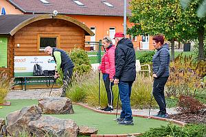 Podzimní adventure minigolf open, Hluboká nad Vltavou 15. října 2023, foto: Jan Švec