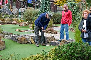 Podzimní adventure minigolf open, Hluboká nad Vltavou 15. října 2023, foto: Jan Švec