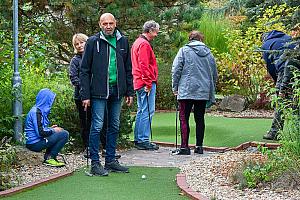 Podzimní adventure minigolf open, Hluboká nad Vltavou 15. října 2023, foto: Jan Švec