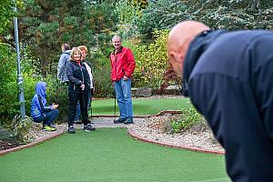 Podzimní adventure minigolf open, Hluboká nad Vltavou 15. října 2023, foto: Jan Švec