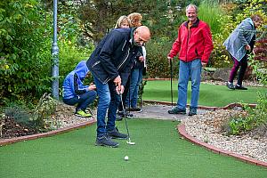 Podzimní adventure minigolf open, Hluboká nad Vltavou 15. října 2023, foto: Jan Švec