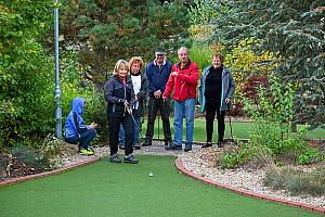 Podzimní adventure minigolf open, Hluboká nad Vltavou 15. října 2023, foto: Jan Švec