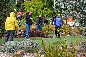 Podzimní adventure minigolf open, Hluboká nad Vltavou 15. října 2023, foto: Jan Švec