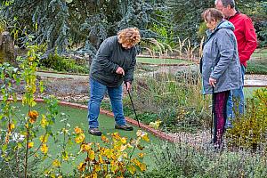 Podzimní adventure minigolf open, Hluboká nad Vltavou 15. října 2023, foto: Jan Švec