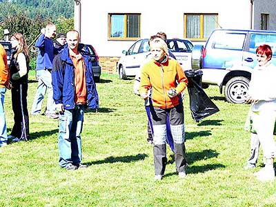 1. ročník Třebonín Petanque Open 2007, 29. září 2007, foto: Jan Švec