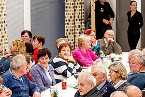 Setkání důchodců, restaurace SKC Dolní Třebonín 7. března 2024, foto: Lubor Mrázek