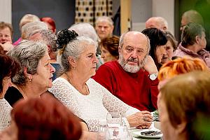 Setkání důchodců, restaurace SKC Dolní Třebonín 7. března 2024, foto: Lubor Mrázek