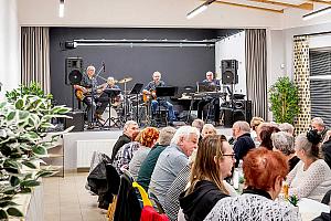 Setkání důchodců, restaurace SKC Dolní Třebonín 7. března 2024, foto: Lubor Mrázek