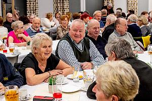 Setkání důchodců, restaurace SKC Dolní Třebonín 7. března 2024, foto: Lubor Mrázek