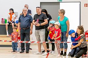 Závody mladých hasičů v překážkové dráze, sportovní hala Dolní Třebonín 13. 4. 2024, foto: Lubor Mrázek