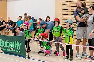 Závody mladých hasičů v překážkové dráze, sportovní hala Dolní Třebonín 13. 4. 2024, foto: Lubor Mrázek