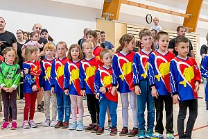 Závody mladých hasičů v překážkové dráze, sportovní hala Dolní Třebonín 13. 4. 2024, foto: Lubor Mrázek