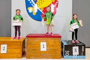 Závody mladých hasičů v překážkové dráze, sportovní hala Dolní Třebonín 13. 4. 2024, foto: Lubor Mrázek