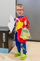 Závody mladých hasičů v překážkové dráze, sportovní hala Dolní Třebonín 13. 4. 2024, foto: Lubor Mrázek