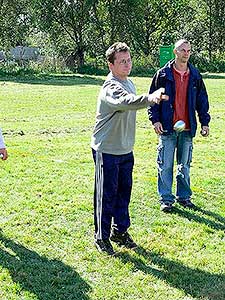 1. ročník Třebonín Petanque Open 2007, 29. září 2007, foto: Jan Švec