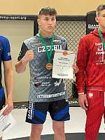 Jan Janouch získal na mistrovství Evropy MMA ve Vysokých Tatrách v roce 2024 bronzovou medaili za 3. místo