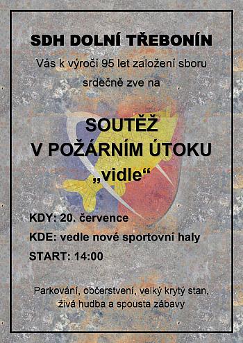 Soutěž v požárním útoku „Vidle“ 20. 7. 2024