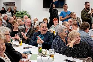 Setkání důchodců, restaurace SKC Dolní Třebonín 13. března 2025, foto: Lubor Mrázek