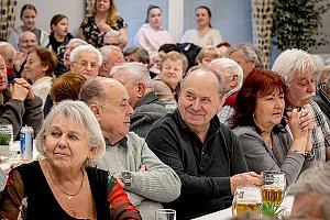 Setkání důchodců, restaurace SKC Dolní Třebonín 13. března 2025, foto: Lubor Mrázek