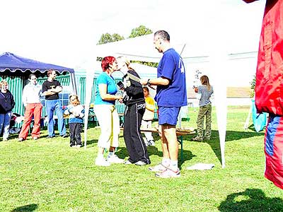 10. místo: Šafářová - Švec A. ml, 1. ročník Třebonín Petanque Open 2007, 29. září 2007