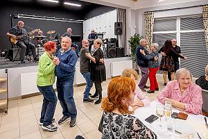 Setkání důchodců, restaurace SKC Dolní Třebonín 13. března 2025, foto: Lubor Mrázek