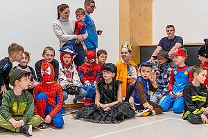 Dětský karneval v Dolním Třeboníně 15. března 2025, foto: Lubor Mrázek