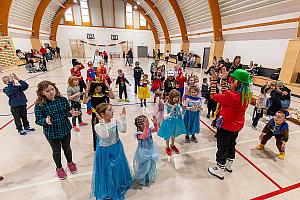 Dětský karneval v Dolním Třeboníně 15. března 2025, foto: Lubor Mrázek
