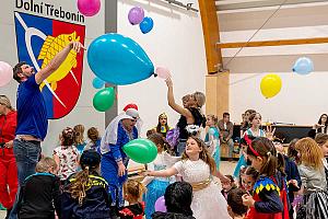 Dětský karneval v Dolním Třeboníně 15. března 2025, foto: Lubor Mrázek