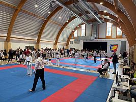 Jihočeský turnaj mládeže Japonského karate, sportovní hala Dolní Třebonín 12.4.2025, Zdroj: SHIROKAN DOJO - Karate České Budějovice