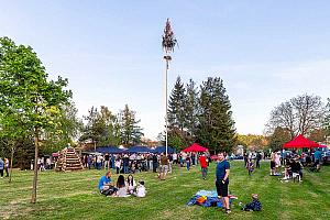 Pálení čarodějnic, Dolní Třebonín 30. 4. 2025, foto: Lubor Mrázek